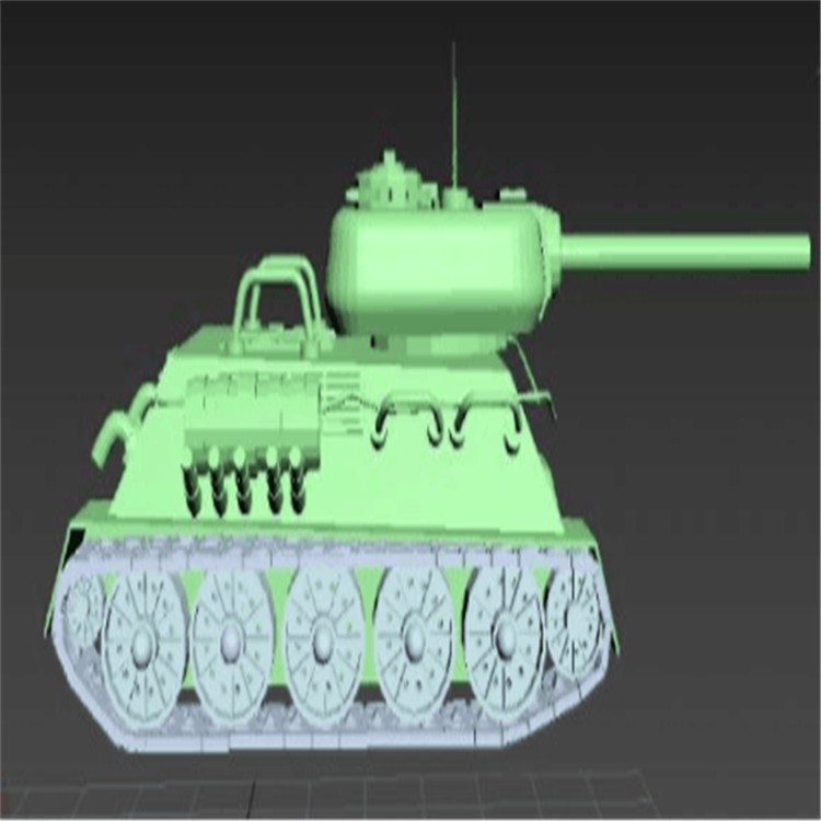 三沙充气军用坦克模型